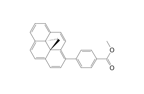 trans-Methyl 1-(10b,10c-dimethyl-10b,10c-dihydropyrenyl)benzene-4-carboxylate