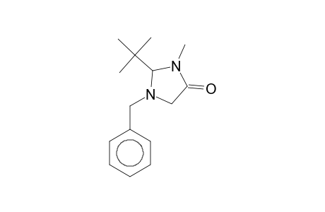 1-Benzyl-2-tert-butyl-3-methyl-4-imidazolidinone