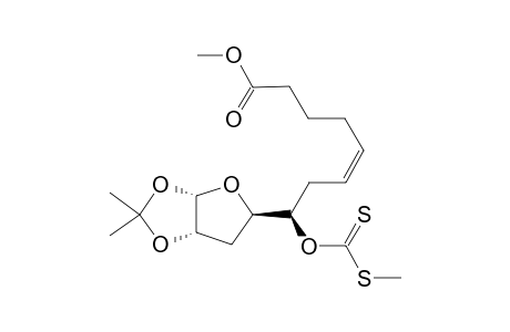 (5S)-3,6-DIDEOXY-1,2-O-ISOPROPYLIDENE-5-HYDROXY-6-(METHYLHEX-1Z-YNOATE)-5-O-(S-METHYLDITHIOCARBONATE)-ALPHA-D-RIBOHEXOFURANOSE