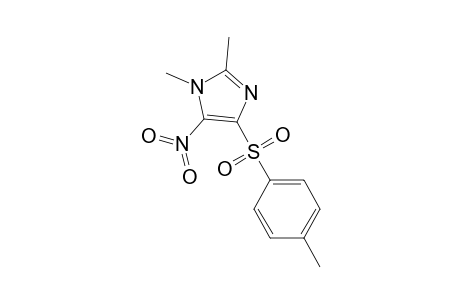 1H-Imidazole, 1,2-dimethyl-4-[(4-methylphenyl)sulfonyl]-5-nitro-