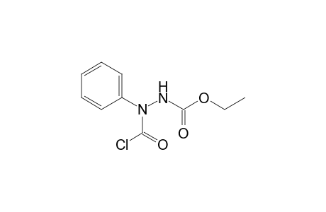 Hydrazinecarboxylic acid, 2-(chlorocarbonyl)-2-phenyl-, ethyl ester
