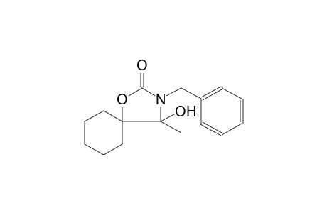 1-oxa-3-azaspiro[4.5]decan-2-one, 4-hydroxy-4-methyl-3-(phenylmethyl)-