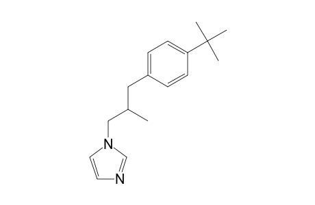 1H-Imidazole, 1-[3-[4-(1,1-dimethylethyl)phenyl]-2-methylpropyl]-