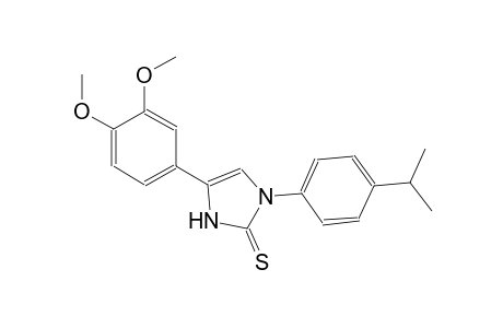 2H-imidazole-2-thione, 4-(3,4-dimethoxyphenyl)-1,3-dihydro-1-[4-(1-methylethyl)phenyl]-