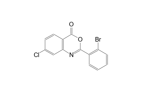 4H-3,1-benzoxazin-4-one, 2-(2-bromophenyl)-7-chloro-
