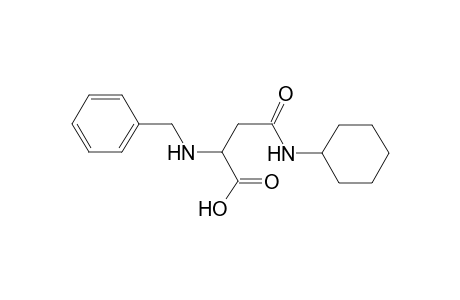 2-Benzylamino-N-cyclohexyl-succinamic acid