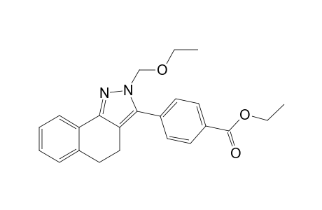 4-(2-Ethoxymethyl-4,5-dihydro-2H-benzo[g]indazole-3-yl)benzoic acid ethyl ester