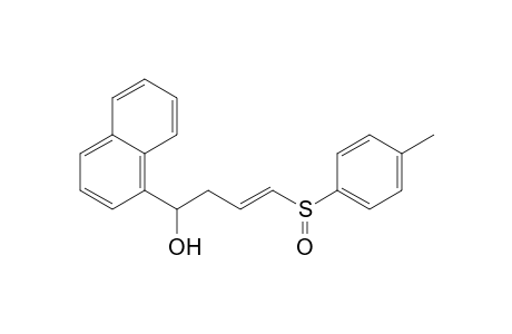 1-Naphthalenemethanol, .alpha.-[3-[(4-methylphenyl)sulfinyl]-2-propenyl]-, [R*,S*-(E)]-