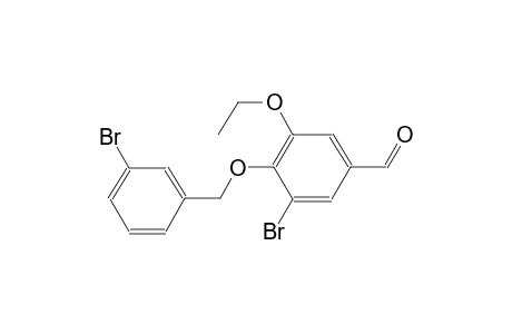 benzaldehyde, 3-bromo-4-[(3-bromophenyl)methoxy]-5-ethoxy-