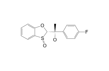 (2S,S(S))-2-[(1S)-1-(4-FLUOROPHENYL)-1-HYDROXYETHYL]-1,3-BEZOXATHIOL-3-(2H)-OXIDE