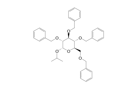 ISOPROPYL-2,3,4,6-TETRA-O-BENZYL-ALPHA-D-GLUCOPYRANOSIDE