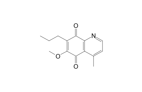 6-Methoxy-7-propyl-4-methyl-5,8-quinolinedione