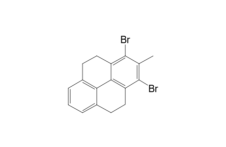 1,3-Dibromo-4,5,9,10-tetrahydro-2-methylpyrene