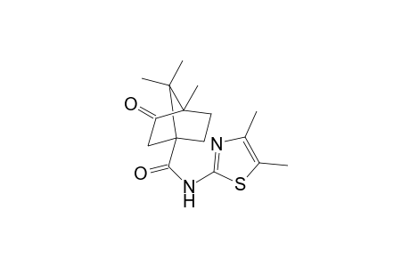 Bicyclo[2.2.1]heptane-1-carboxamide, N-(4,5-dimethyl-2-thiazolyl)-4,7,7-trimethyl-3-oxo-