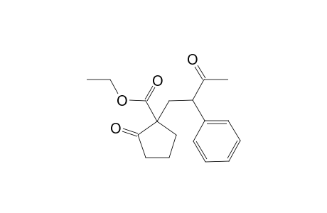 Ethyl 2-oxo-1-(2-phenyl-3-oxobutyl)cyclopentanecarboxylate