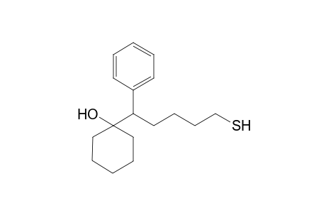 1-(5-Mercapto-1-phenylpentyl)-1-cyclohexanol