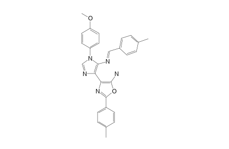 5-AMINO-2-P-METHYLPHENYL-4-(1-P-METHOXYPHENYL-5-P-METHYLPHENYLIDENEAMINOIMIDAZOL-4-YL)-1,3-OXAZOLE