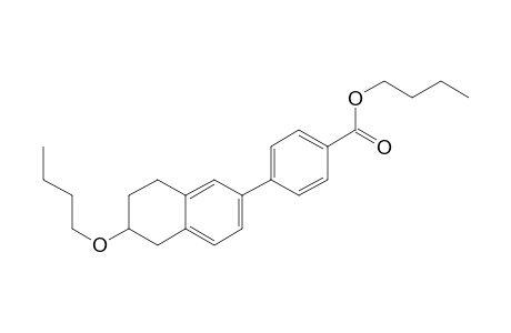 Benzoic acid, 4-(6-butoxy-5,6,7,8-tetrahydro-2-naphthalenyl)-, butyl ester