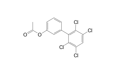 3-Hydroxy-2',3',5',6'-tetrachlorobiphenyl, acetate