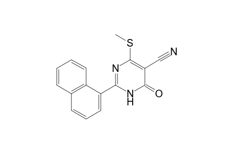 5-Cyano-4-methylsulfanyl-2-(1-naphthyl)-1H-pyrimidin-6-one