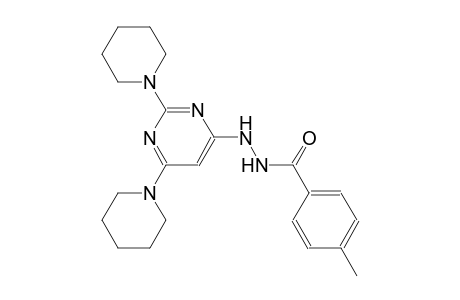 benzoic acid, 4-methyl-, 2-[2,6-di(1-piperidinyl)-4-pyrimidinyl]hydrazide
