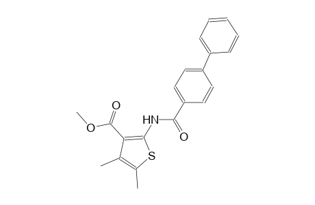 methyl 2-[([1,1'-biphenyl]-4-ylcarbonyl)amino]-4,5-dimethyl-3-thiophenecarboxylate