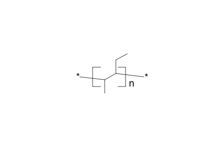 Poly(1-methyl-2-butenylene)