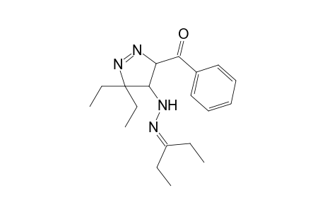 3,3-Diethyl-4-(N-pentane hydrazone)-5-benzoylpyrazoline