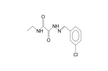 N-ethyl-N'-(3-chlorobenzylideneamino)oxalic diamide