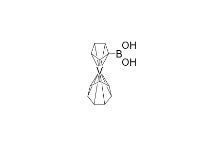 [5]Trovacenyl Boronic acid (.eta.(7)-cycloheptatrienyl)V[.eta.(5)-phenylboronic acid]