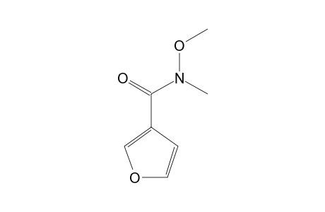 N-METHOXY-N-METHYL-3-FURAMIDE