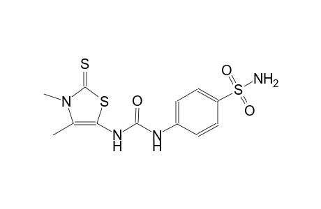 4-({[(3,4-dimethyl-2-thioxo-2,3-dihydro-1,3-thiazol-5-yl)amino]carbonyl}amino)benzenesulfonamide