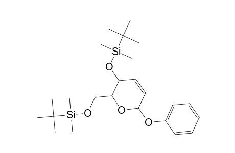 Phenyl 4,6-bis-O-[tert-butyl(dimethyl)silyl]-2,3-dideoxyhex-2-enopyranoside