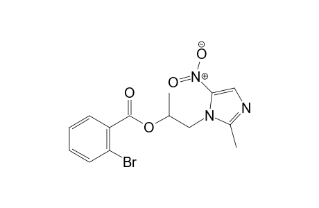 1-(2'-Methyl-5'-nitro-1'H-imidazol-1'-yl)propan-2-yl-2"-bromobenzoate
