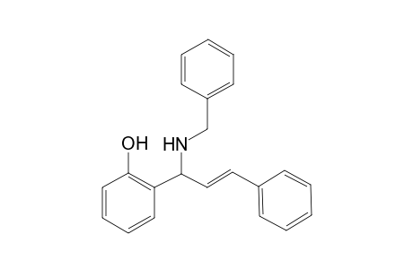 2-[(E)-1-Benzylamino-3-phenylprop-2-enyl]phenol