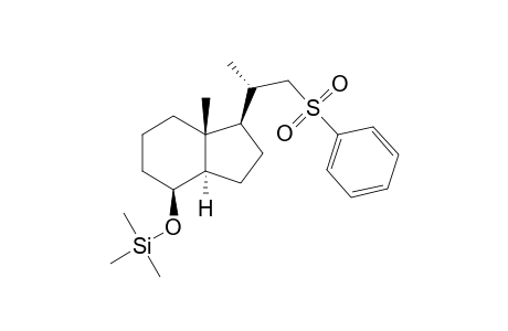 [(1R,3aR,4S,7aR)-1-[(1S)-2-(benzenesulfonyl)-1-methyl-ethyl]-7a-methyl-1,2,3,3a,4,5,6,7-octahydroinden-4-yl]oxy-trimethyl-silane