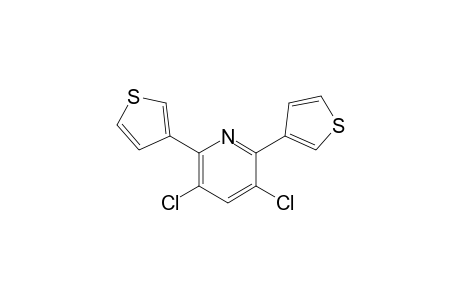 3,5-Dichloro-2,6-di(thiophen-3-yl)pyridine