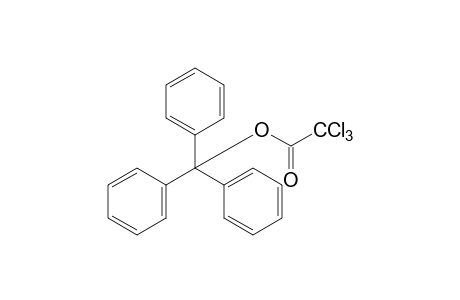 trichloroacetic acid, trityl ester