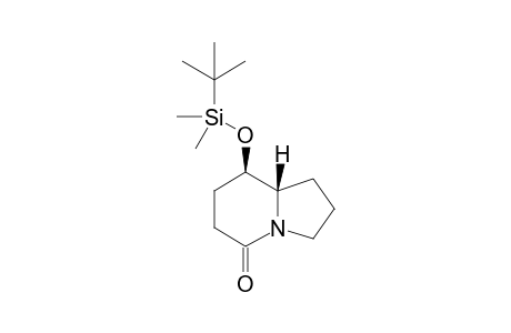 (8R,8aS)-8-[tert-butyl(dimethyl)silyl]oxy-2,3,6,7,8,8a-hexahydro-1H-indolizin-5-one