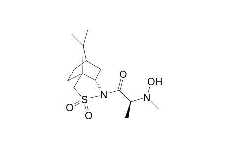 (2S,2' S)-N-{2'-[(Hydroxy)(methyl)amino]propionyl]bornane-10,2-sultam