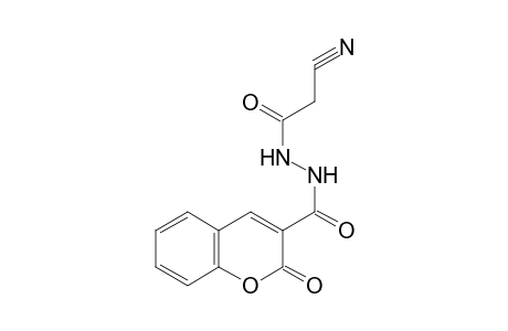 N'-(Cyanoacetyl)-2-oxo-2H-chromene-3-carbohydrazide