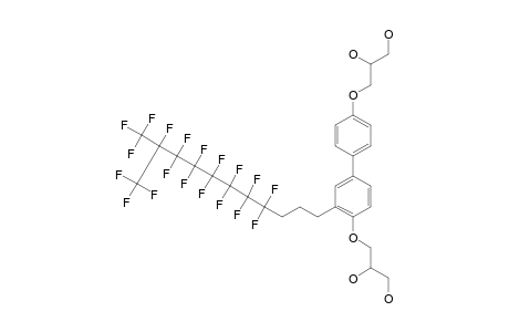 3-[4'-(2,3-DIHYDROXYPROPYLOXY)-3-(1H,1H,2H,2H,3H,3H-PERFLUOROISODECYL)-BIPHENYL-4-YLOXY]-PROPANE-1,2-DIOL