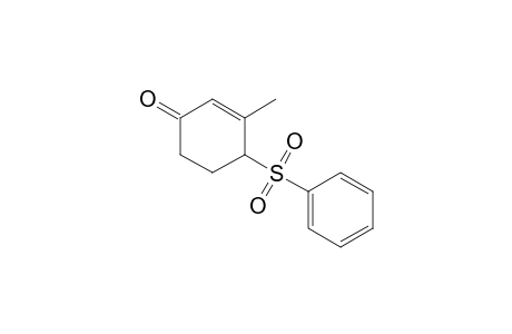 3-Methyl-4-phenylsulfonyl-2-cyclohexene-1-one