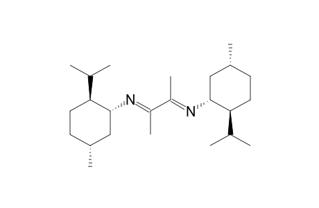 2,3-bis{[(-)-(1R,3R,4S)-p-menth-3-yl]imino}butane