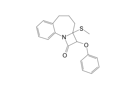 2A,3,4,5-TETRAHYDRO-2A-METHYLTHIO-2-PHENOXY-AZETO-[1,2-A]-[1]-BENZAZEPIN-1(2H)-ONE