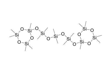 2-((1,1,3,3,5,5-Hexamethyl-5-[(2,4,4,6,6-pentamethyl-1,3,5,2,4,6-trioxatrisilinan-2-yl)oxy]trisiloxanyl)oxy)-2,4,4,6,6-pentamethyl-1,3,5,2,4,6-trioxatrisilinane