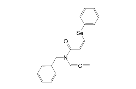 (Z)-N-Benzyl-3-(phenylseleno)-N-(propa-1,2-dienyl)acrylamide