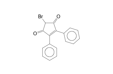 2-Bromo-4,5-diphenyl-4-cyclopentene-1,3-dione