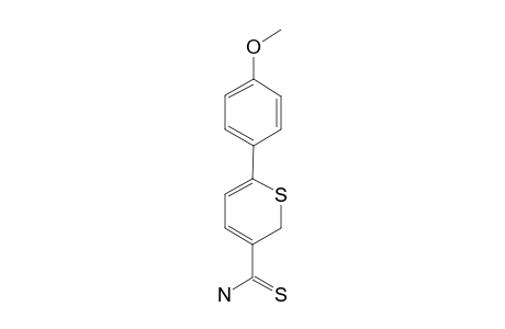 6-(4-Methoxy-phenyl)-2H-thiopyran-3-thiocarboxamide