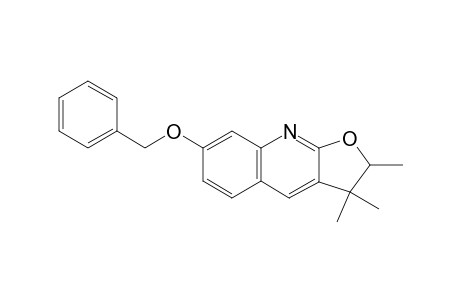 7-(Benzyloxy)-2,3,3-trimethyl-2,3-dihydrofuro[2,3-b]quinoline